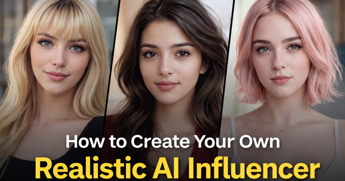 How to Create Your Own Realistic AI Influencer Model Using Sjinn AI, Kling AI, and Higgsfield