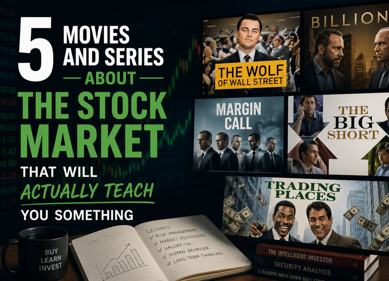 5 Movies and Series About the Stock Market That Will Actually Teach You Something